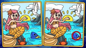 Marine Match Find the Differences