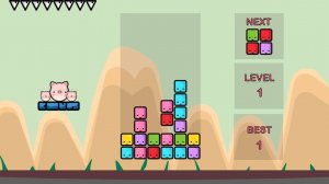 Fourtris Saving Pigs Puzzle Game Online - Arcade Puzzle Game
