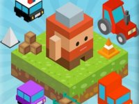 Blocky Fun Roads Online Arcade Game