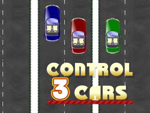 Control 3 Cars Racing Game