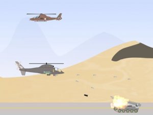 Heli Defense Online Arcade Game