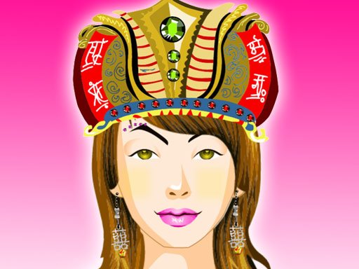 Asian Girl Makeup Dress Up
