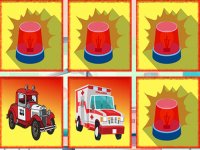 Rescue Vehicles Memory Puzzle