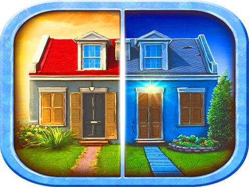 Spot the Difference House Puzzle