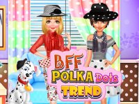BFF Polka Dots Trend Online Dress Up Game