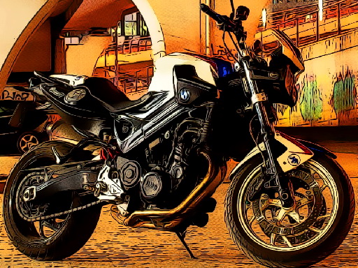 Motorbikes Jigsaw Puzzle Game