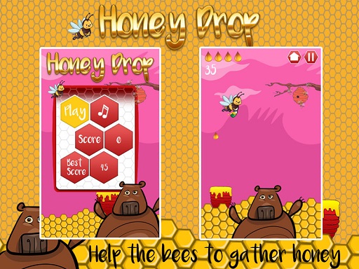 HoneyDrop Puzzle Arcade