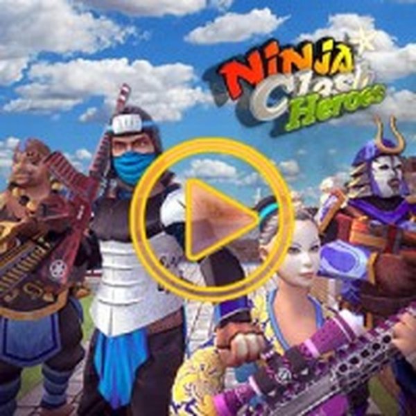 Ninja Clash Heroes Shooting Game