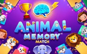 Animal Pairs Memory Game