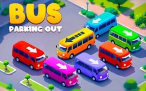 Bus Parking Puzzle: 3D Logic Challenge