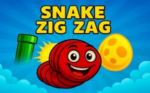 Snake Zig Zag Arcade Game