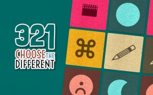 321 Choose the Different - Spot the Odd One Out Game - Ludoryx free online game