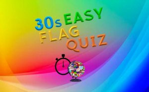 30s Easy Flag Quiz - World Flags Challenge - Ludoryx free online game
