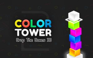Color Tower 2 - Drop The Boxes 3D Arcade Game - Ludoryx free online game