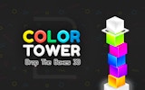 Color Tower 2: Drop The Boxes 3D Puzzle Game Online - Arcade Game