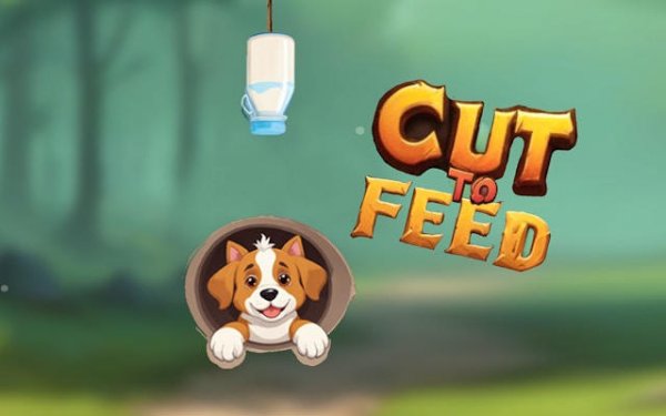 Rope Puzzle: Animal Feeding Game