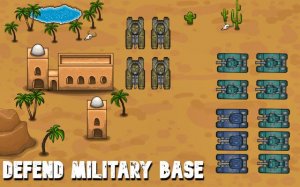 Defend Military Base - Cannon Defense Game - Ludoryx free online game