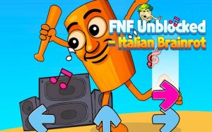 FNF Unblocked Italian Brainrot - Rhythm Game - Ludoryx free online game