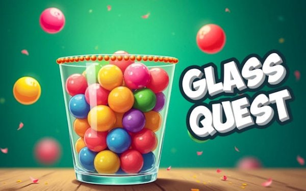 Glass Quest Drop and Fill Puzzle
