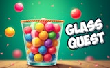 Glass Quest - Drop and Fill Puzzle Game