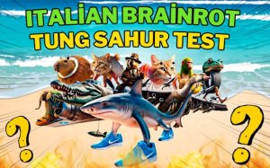 Italian Brainrot Tung Sahur Test - Character Quiz Game - Ludoryx free online game