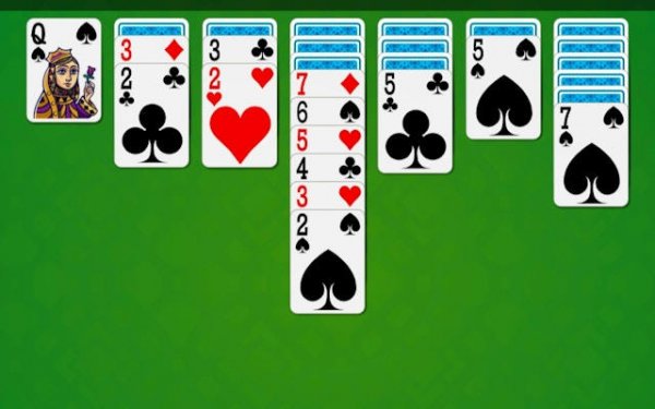Classic Patience Card Puzzle