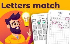 Letters Match - Word Puzzle Game - Ludoryx free online game