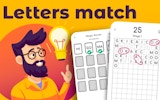 Letters Match - Word Puzzle Game