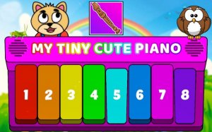 My Tiny Cute Piano: Kids Music Learning Game - Ludoryx free online game
