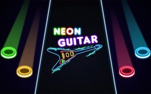 Neon Guitar: Rhythm Hero Game - Ludoryx free online game