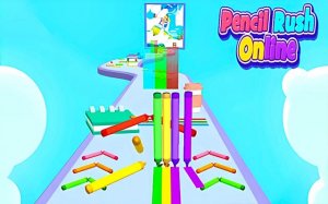 Pencil Rush Online - Creative Drawing & Racing Game - Ludoryx free online game