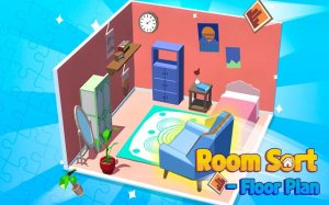 Room Sort Floor Plan: Home Design Puzzle Game