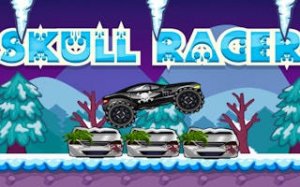Monster Car Racing Puzzle