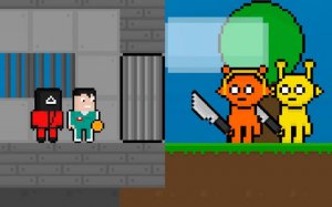 Sprunki 456 Squid Cookie Adventure Game - Ludoryx free online game