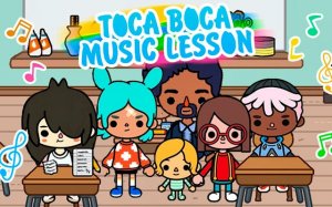 Toca Boca: Music Lesson - Kids Music & Memory Online Game - Ludoryx free online game