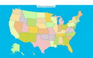 U.S. 50 States Quiz Game Online - Ludoryx free online game