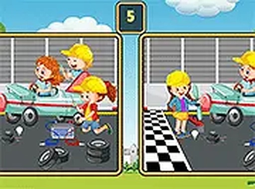 Vehicle Workshop Find the Changes
